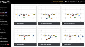 FirstDown PlayBook Youth Football Formations